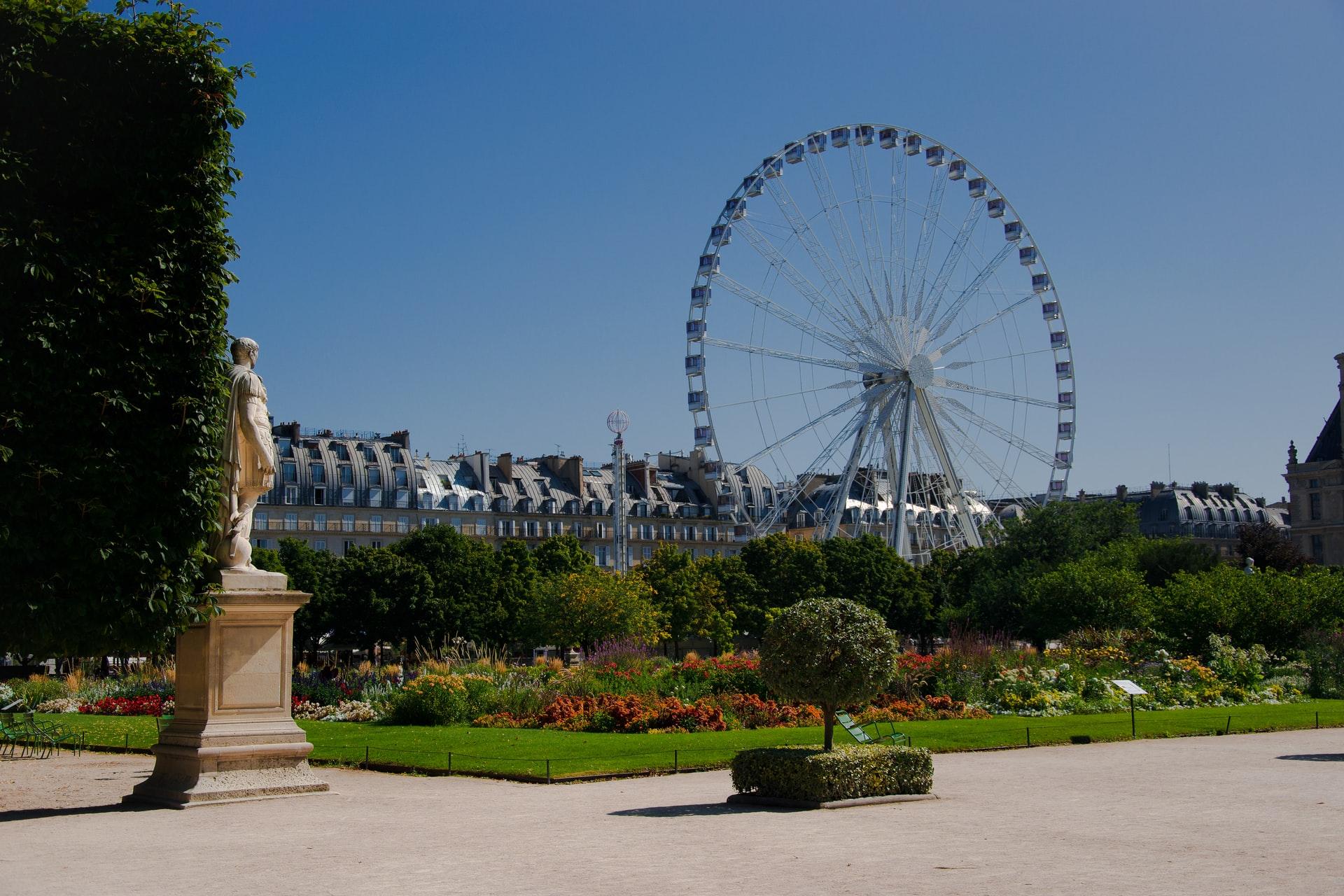 A family funfair in the heart of Paris