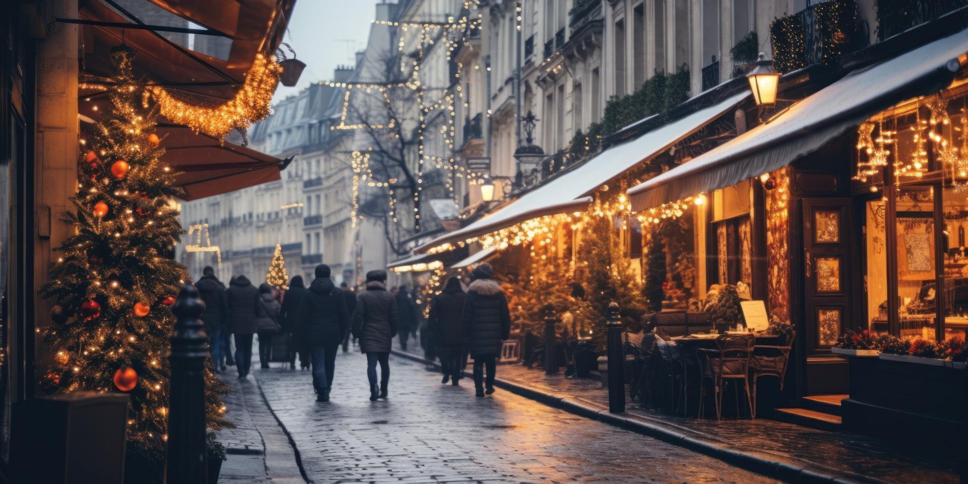 A magical Christmas in Paris